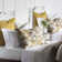 Charlie Solid Colour Down Reversible Throw Pillow