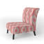 Fauteuil de chambre rembourré Mid-Century