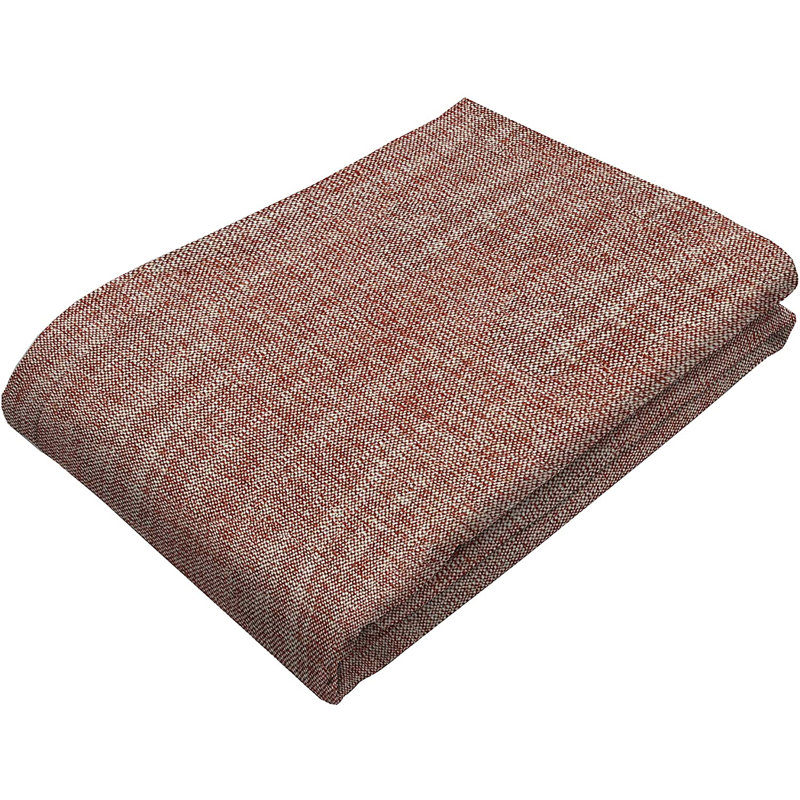 Emilse Polyester Solid Colour Bedspread, 50 x 240cm Bedspread, Burnt Orange