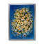 Camomille, fleurs sauvages blanches, bleu - art mural traditionnel sur toile-1016480589-1016480586