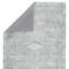 Tapis gris clair / bleu sarcelle performant lavable à la main Issa-62289968