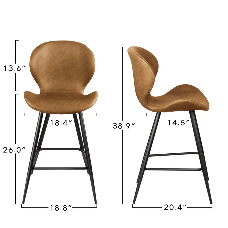 Moravia Counter & Bar Stool, Brown