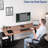 Pneumatic Arm Single Monitor Wall Mount