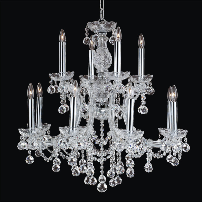 Style bougie classique/traditionnel 12 lumières lustre Hendren
