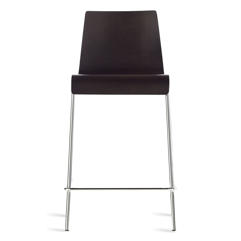 Full Back Bar & Counter Stool, Graphite Oak, Counter Stool (24.5" Seat Height)