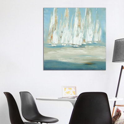 Regatta 1 Piece Wrapped Canvas Painting