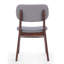 Ensemble de deux chaises confortables et durables avec revêtement en lin doux et fabrication robuste pour une expérience d'assise élégante