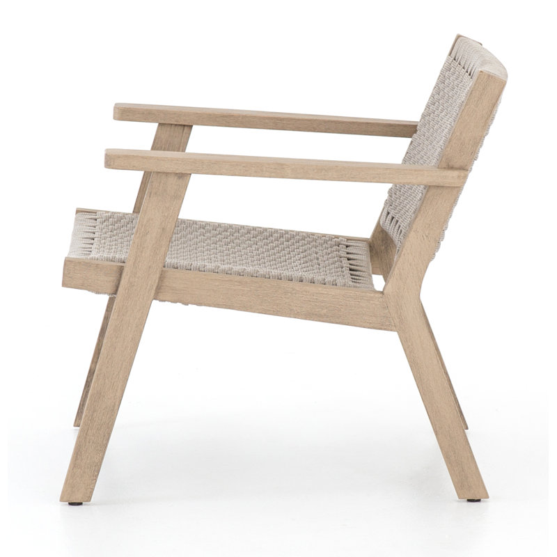 Outdoor Lounge Chair, Brown/Brown