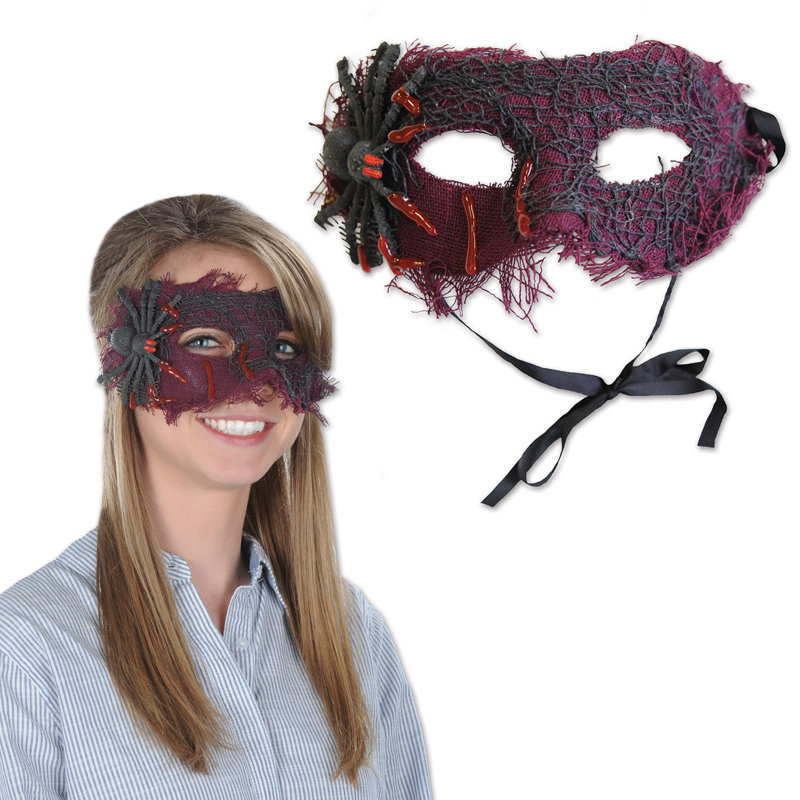 Union Rustic Halloween Spider Mask | Wayfair