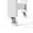 K&K 74.5 Inch Kitchen Island With Extendable Dining Table , Rolling Kitchen Island On Wheels With Spice Rack And 2 Drawers, 4 Door Cabinet, For Kitchen, Dining Room, White (One Package)