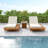 79" L Acacia Solid Wood Frame Patio Chaise Lounge, With Folding Cushion & Side Table Outdoor Recliner Lounge Chair For Poolside, Deck Or Backyard-1989111761-1988486767-1988486756
