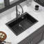 Évier de cuisine en quartz - Évier de cuisine encastré en granite