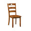 Ensemble de table classique et 4 chaises d'appoint en bois