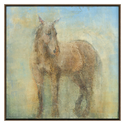 «Lope 1» par Maeve Harris, peinture sur toile à cadre flottant