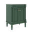 Meuble-lavabo de salle de bain chic 24 po avec évier sur-comptoir et armoire de rangement à deux niveaux de style contemporain-1556878811-1556878791