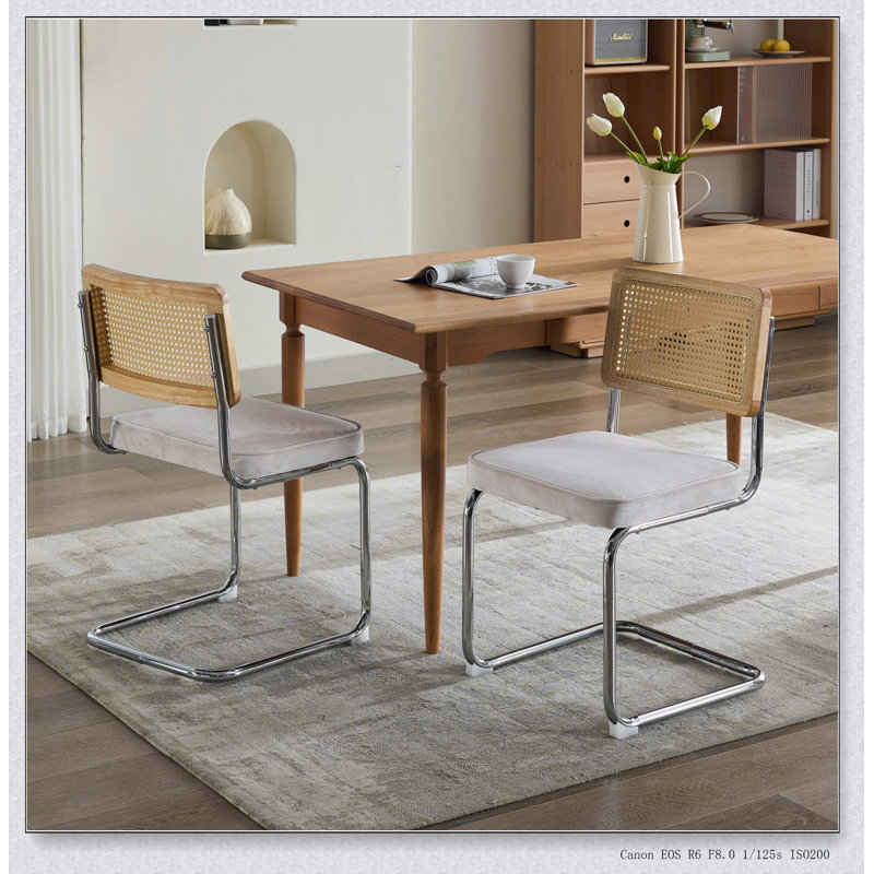 Mid Century Modern Dining Chairs Set of 2