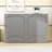 Queen Space-Saving Murphy Bed Cabinet with Drawer