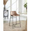 Brisben Upholstered Stool with Metal Frame-811482869-811482874