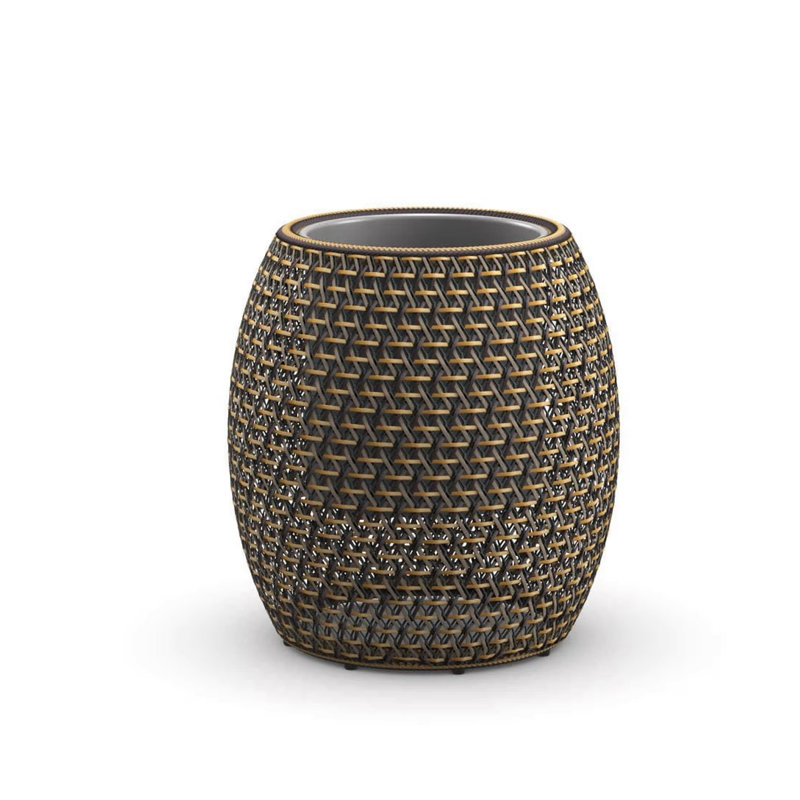 Dala Handmade Planter, 24.75" H x 24" W x 24" D, Bahamas