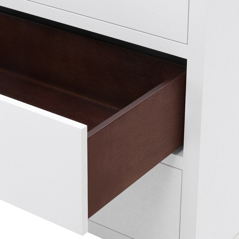 Frances Accent Chest, White
