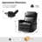 Medlin 31''W Transitional Faux Leather Dual Motor Swivel Rocker Recliner with USB Ports-529067044