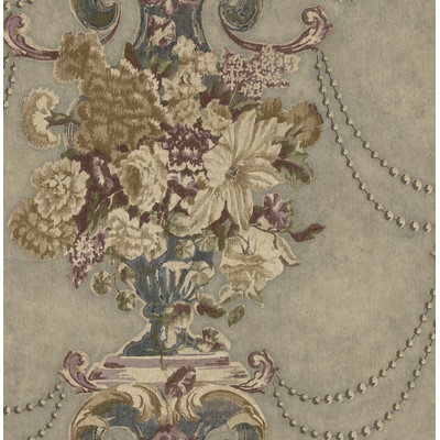 Akea Non-Pasted Floral Wallpaper Roll