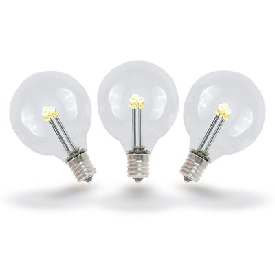 Ampoule à del de 25 watts équivalente g40, e12/candélabre