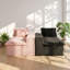 Canapé multifonctionnel en polyester 4 places l 120,08 po x P 35,43 po x H 36,22 po Turtle