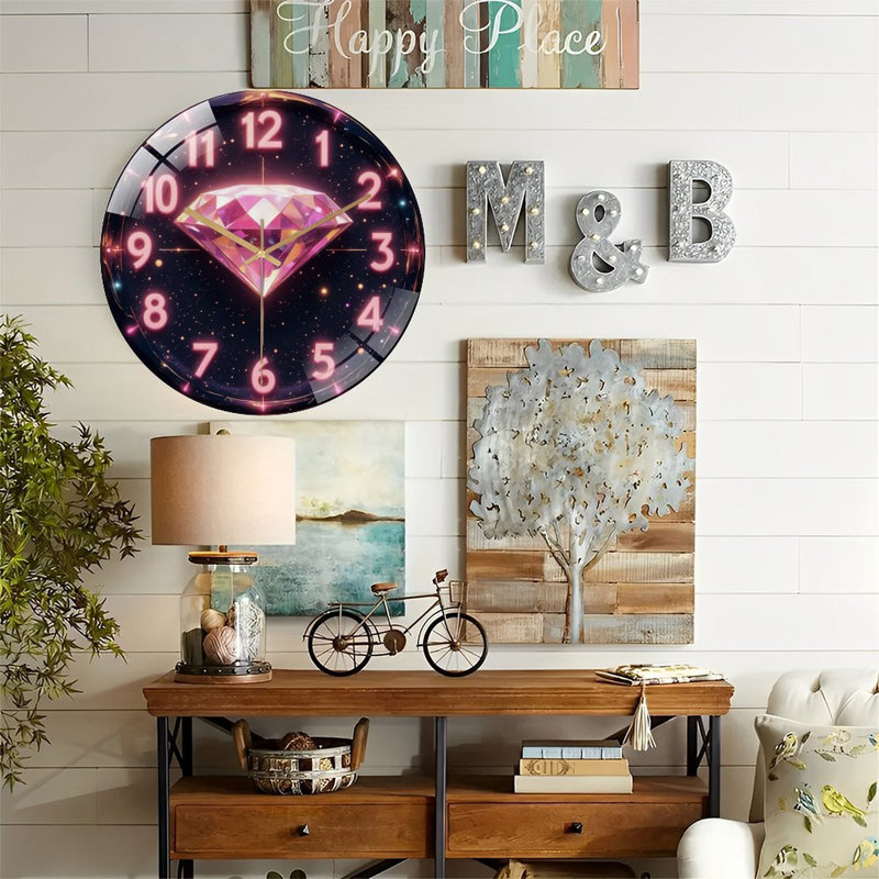 Horloge murale 12 po