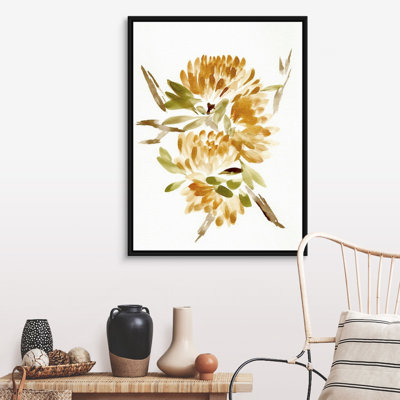 " Farmhouse Florals VII " Watercolor Painting