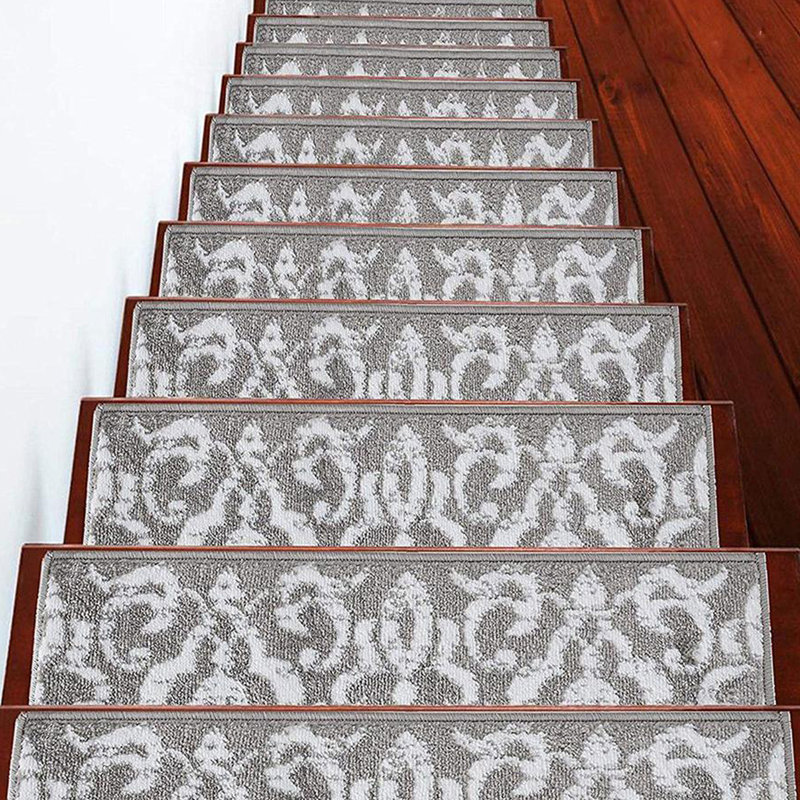 Tapis d'escalier Romanson, gris
