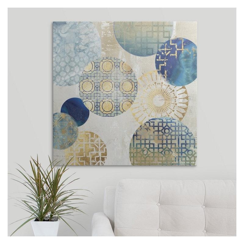 « rings ii », impression sur toile, H 30 po x l 30 po x P 1,5 po, Wrapped Canvas