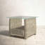 Joey 27'' Glass Outdoor Side Table