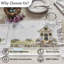  Ensemble de 4 napperons Spring Garden