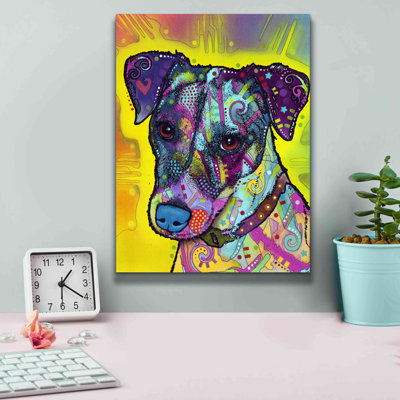 Jack Russell by Dean Russo - Wrapped Canvas Print -  Red Barrel StudioÂ®, 42A12C82CB5B4F7EA8D7BC0B5429D0E6