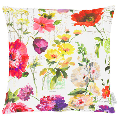 Floral Square Throw Cushion