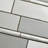 Alaska Craquelle 3" x 12" Ceramic Subway Wall Tile