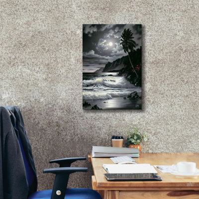 «Late Night vagues» par Anthony Casay, art mural sur toile