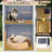 Insulated Outdoor Cat House, Weatherproof 2-Story Feral Shelter with Escape Doors, Grey