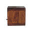 Mini table de chevet murale extra châtaignier courbée extra, fente ouverte, 1 tiroir-249241186
