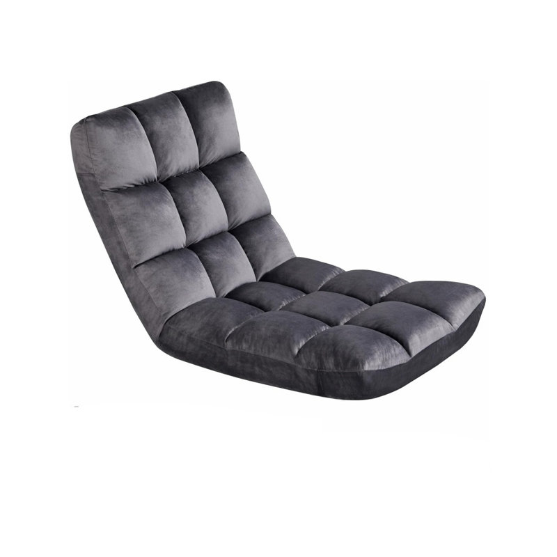 Chaise pliante pour adultes, gris