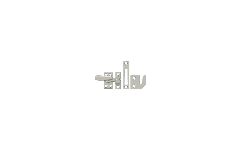 Hardware, Brushed Nickel, 1.3" H x 1.5 W x 0.5" D