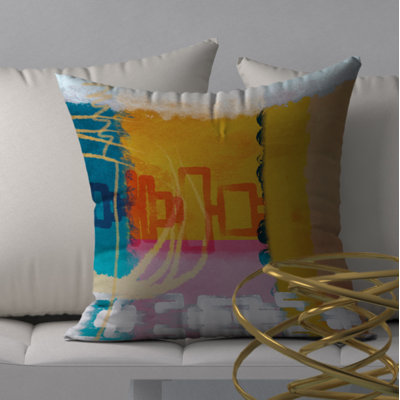 Reversible Throw Pillow