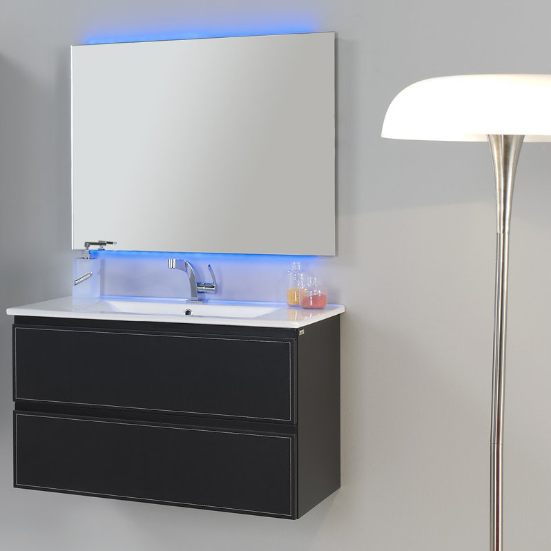 Ensemble de meuble-lavabo de salle de bain simple 32 po Cuero