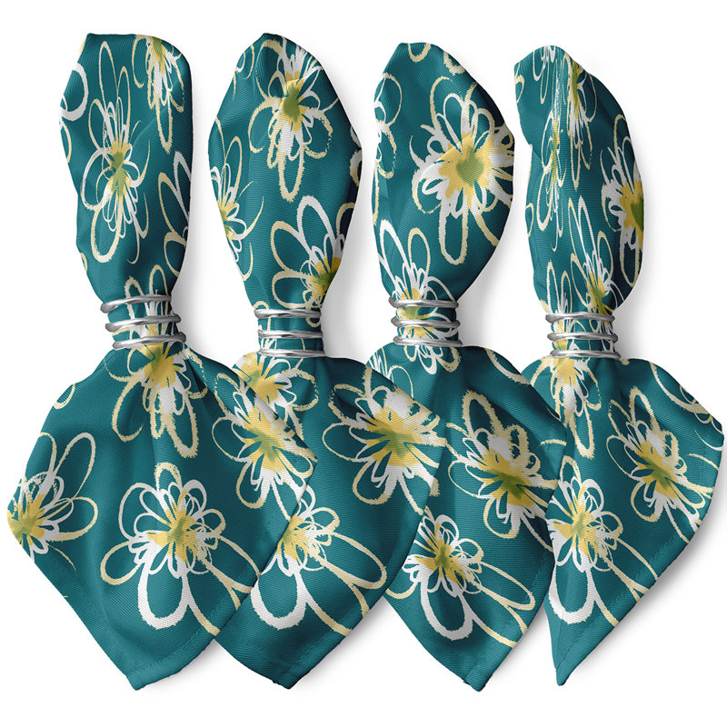 Ensemble de serviettes 4 pièces Slezak, Bleu sarcelle
