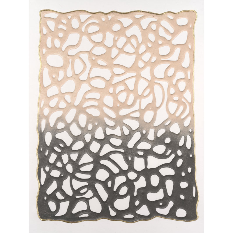 Peach Ombre I by Vanna Lam - Wrapped Canvas Print, 91 cm H x 61 cm W