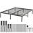 Tesfai 14'' Steel Platform Bed-867532885-823876194