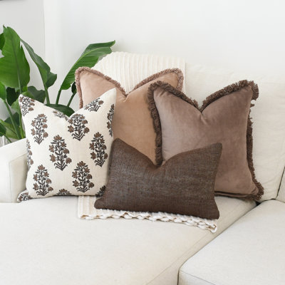 Ensemble de 4 housses de coussin Neutral