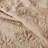 King Size Khaki Bedspread 3 Piece - Pleated Split Corners, Microfiber Surface, Fill, Pleated, Material, Allergen- Long-term Use