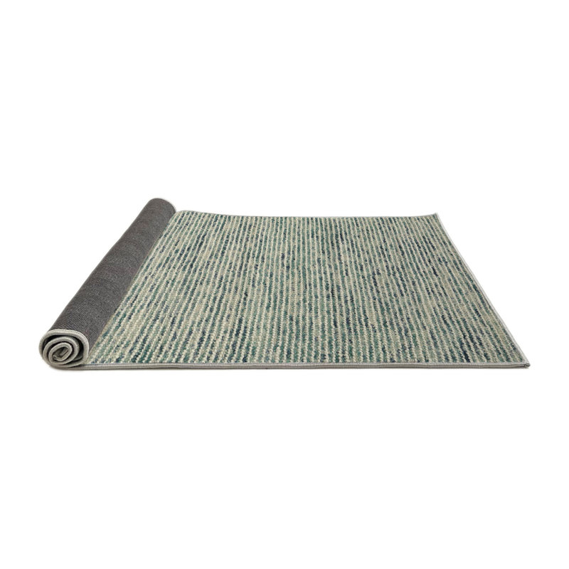 Tapis contemporain gris, Rond 4 pi